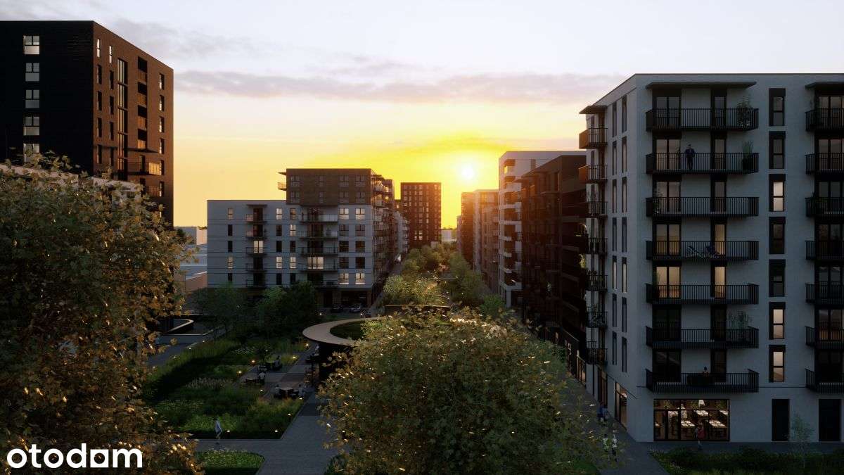 1-pokojowe mieszkanie 37m2 + balkon Bez Prowizji