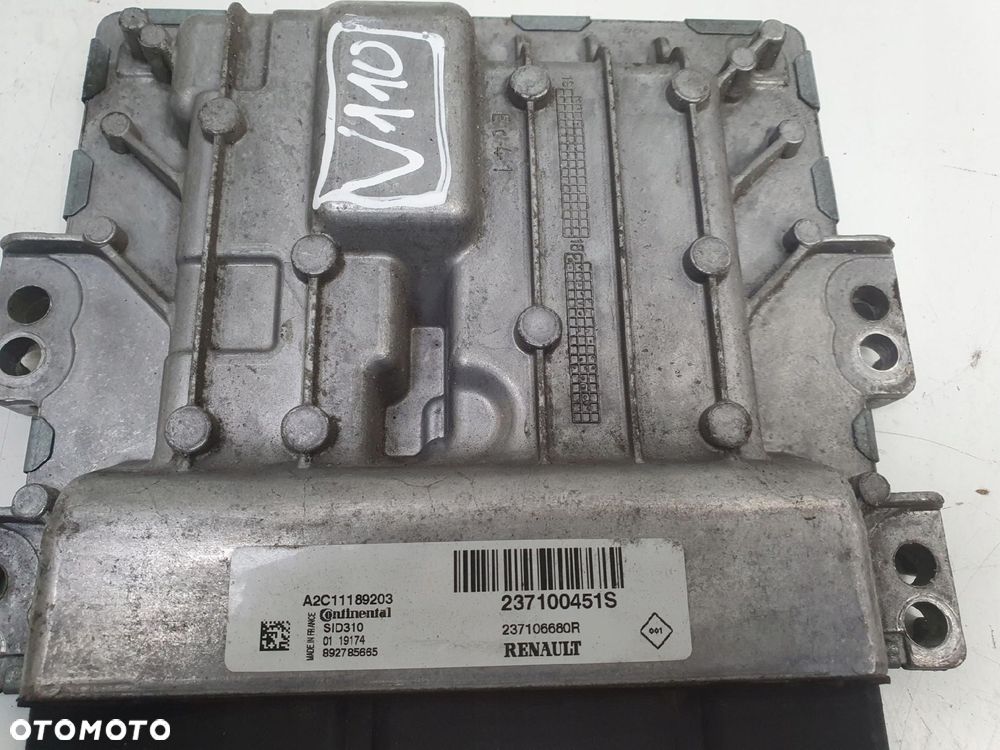Kangoo III 1.5 DCI STEROWNIK SILNIKA Komputer 237100451S A2C11189203 - 7