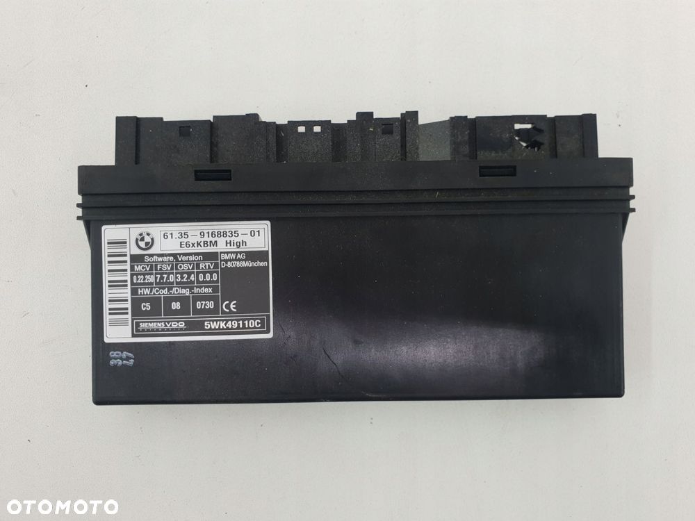 BMW E60 E61 MODUŁ KOMFORTU 9168835 - 1