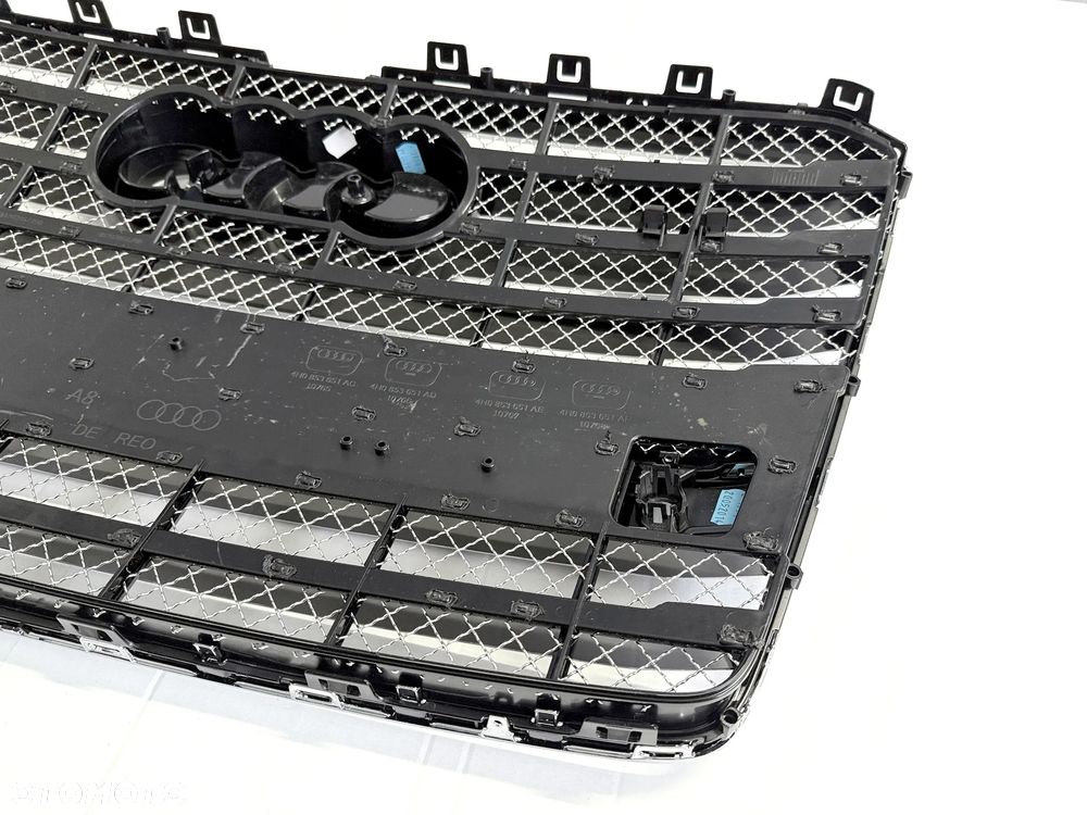 GRILL przedni ATRAPA Audi A8 D4 Lift 4H0, V12 - ASO - 14