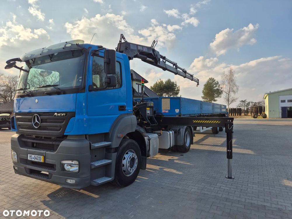 Mercedes-Benz AXOR 1840 + HDS HIAB 166 XS D-4 + radio
