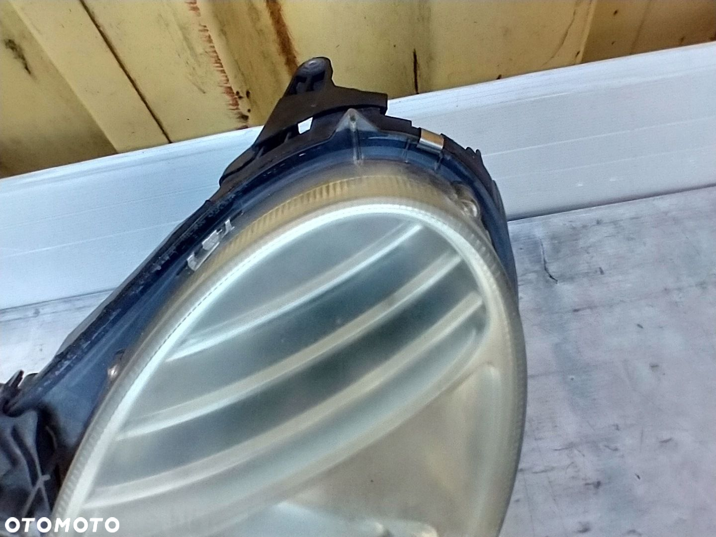 MERCEDES E-KLASA W211 LAMPA LEWA PRZÓD PRZEDNIA ANGLIK UK - 8