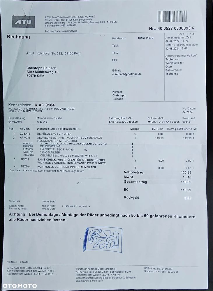 Honda CR-V 2.0i-VTEC 2WD Comfort - 20