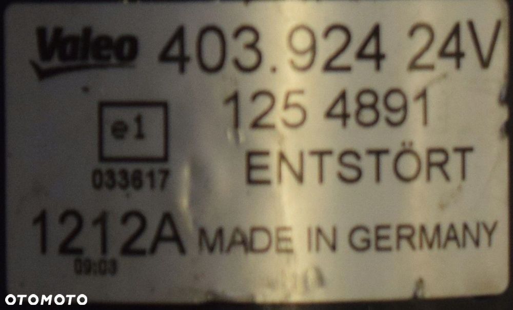 SILNICZEK WYCIERACZEK DAF XF 105 1254891 - 3