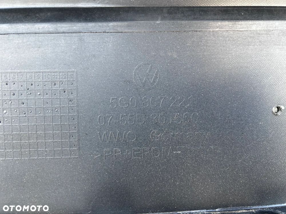 VOLKSWAGEN GOLF VII 7 ZDERZAK PRZÓD PRZEDNI 5G0807221 - 6