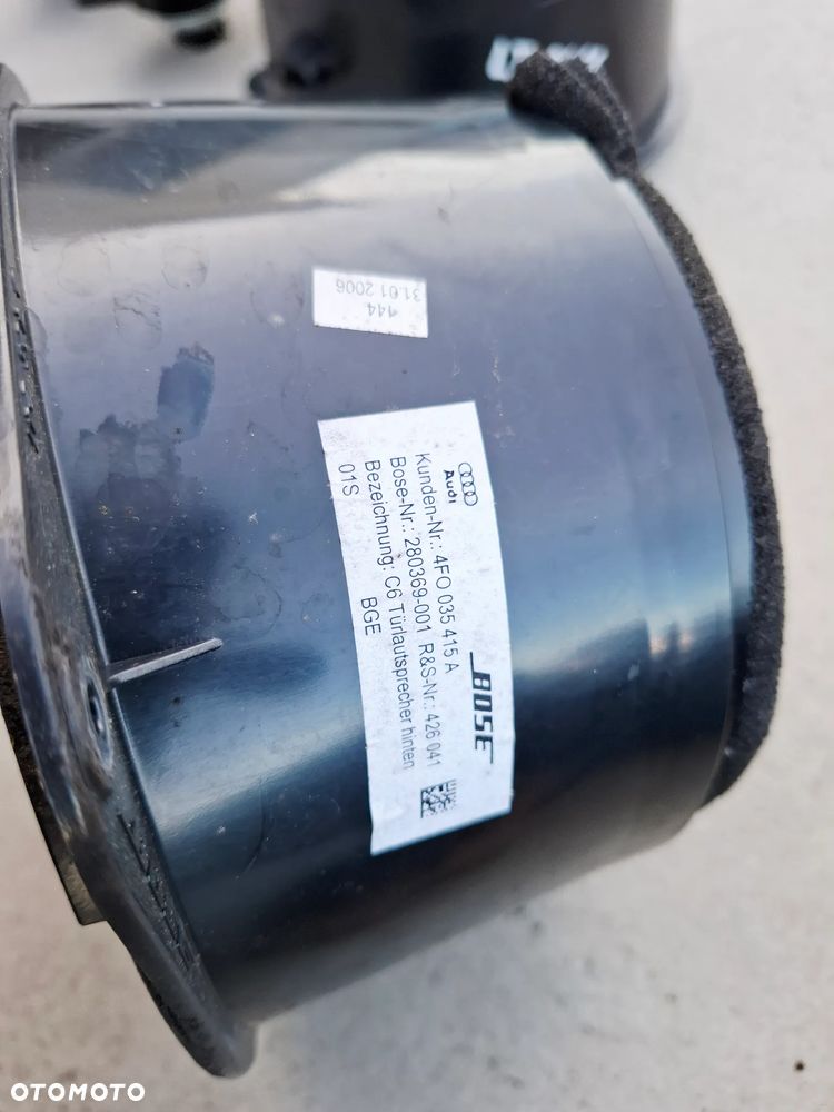 Głośnik Głośniki BOSE Zestaw Lub Na Sztuki Audi A6 C6 4F9 4F0 - 19