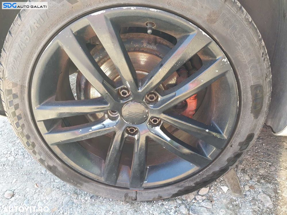 Set 4 Jante Roti Aliaj SALVADOR Anvelope Cauciucuri Vara Blacklion Champoint BU66 225 45 17 R17 5x112 Volkswagen Golf 6 2008 - 2014 [C1528] - 5