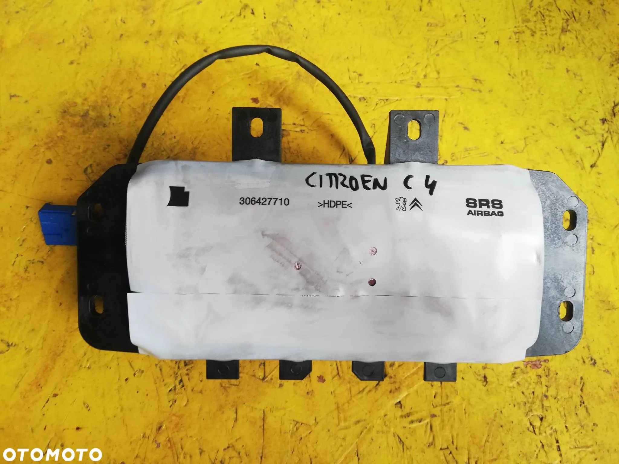 CITROEN C4 II B7 PODUSZKA POWIETRZNA PASAŻERA AIRBAG 306427710 - 1