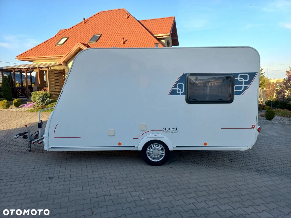 Sterckeman 390 CP Starlett Comfort, Markiza, Bagażnik na rowery - 7