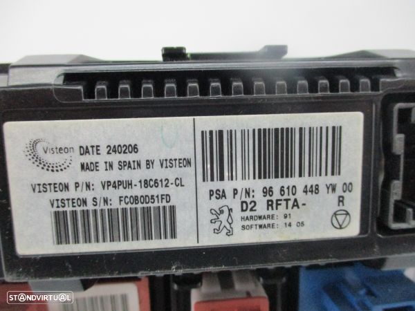 Comando Chaufagem Peugeot 407 (6D_) - 4