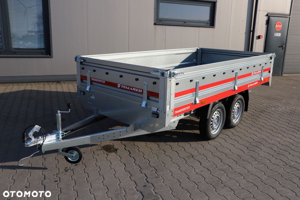 TEMARED TRANSPORTER 3015/2 0,75T 304x153x40 cm , 2 osie, dmc 750 kg - 1