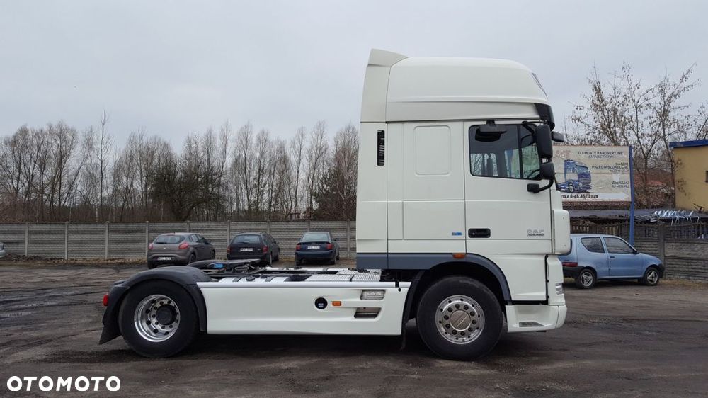 DAF XF 105 zabudowy międzyosiowe spojlery spoilery osłony owiewki - 6