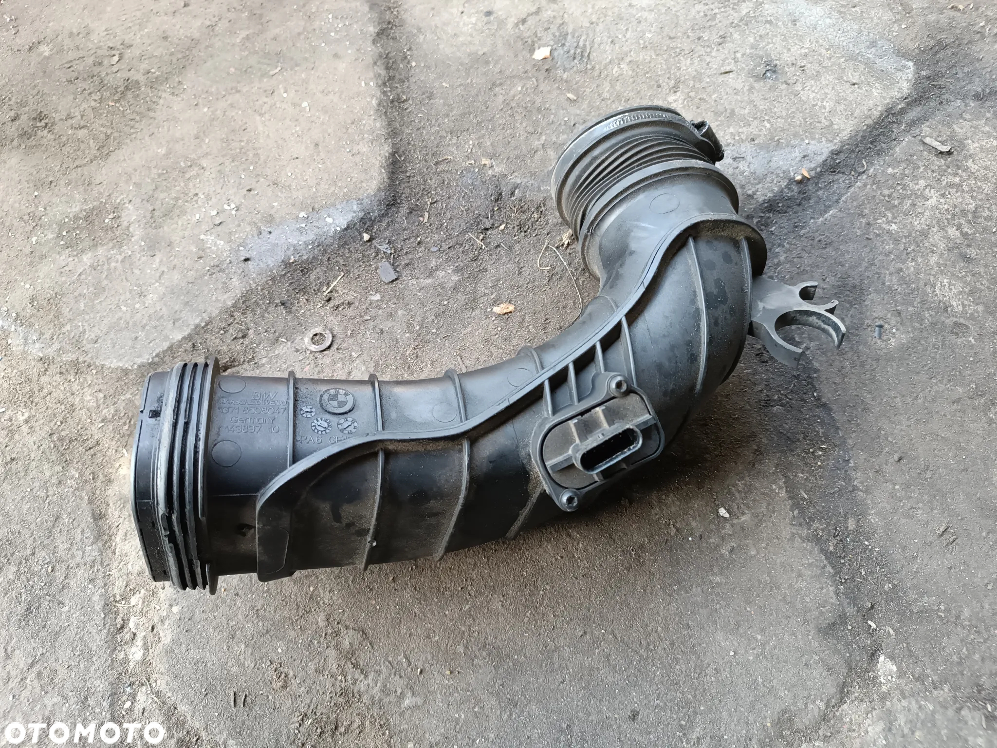 BMW 5 F10 F11 RURA INTERCOOLERA PRZEWÓD POWIETRZA  8512285 - 2