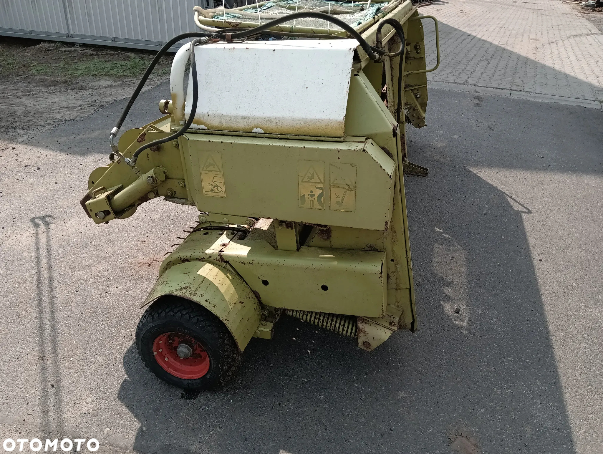 Przystawka podbieracz podbierak claas pu300 do trawy - 6