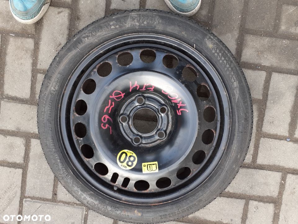 # DOJAZDÓWKA KOŁO DOJAZDOWE ZAPAS ZAPASÓWKA VOLVO 5X108 - 1