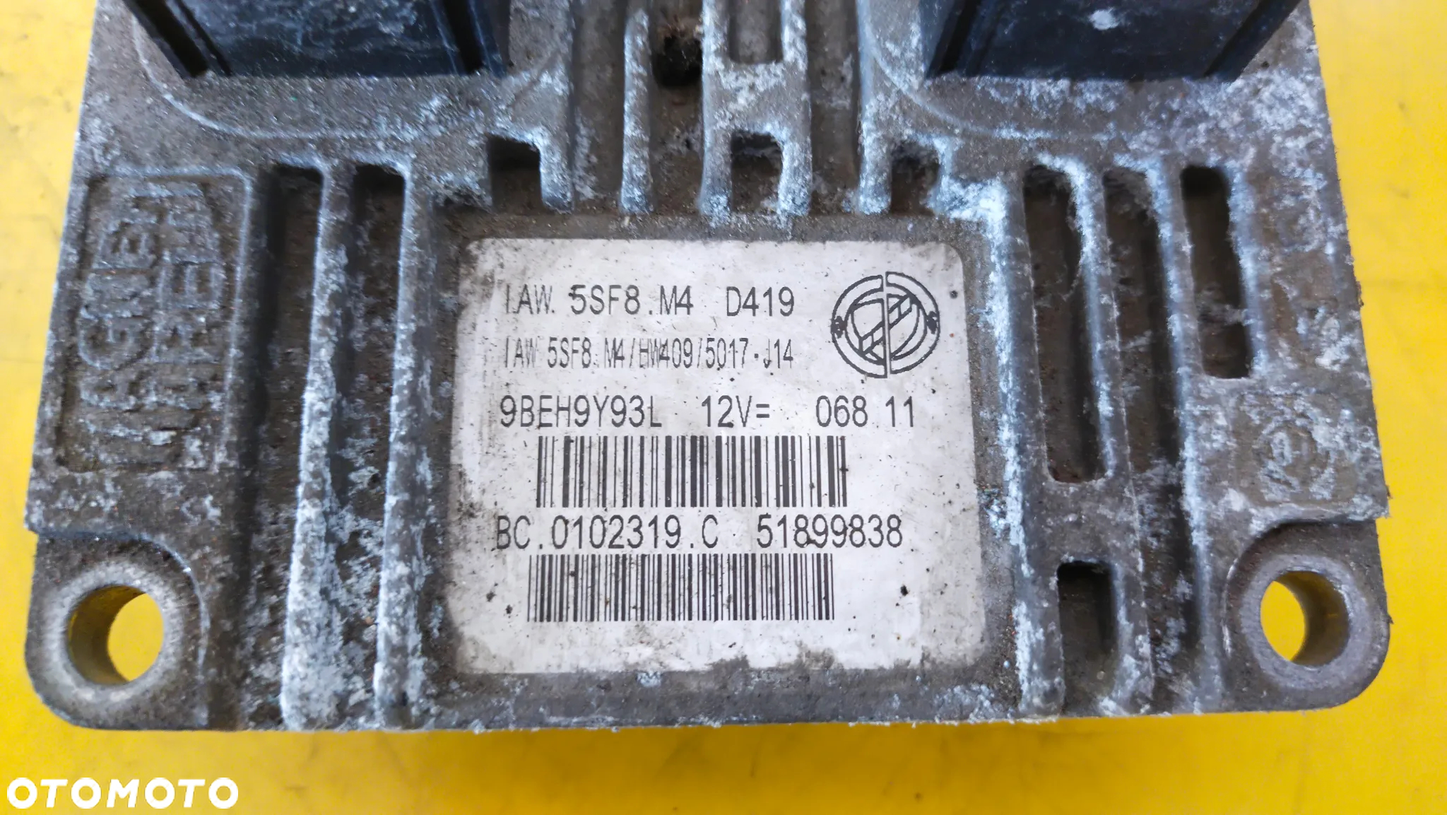 Sterownik silnika Fiat Panda 51899838 - 2