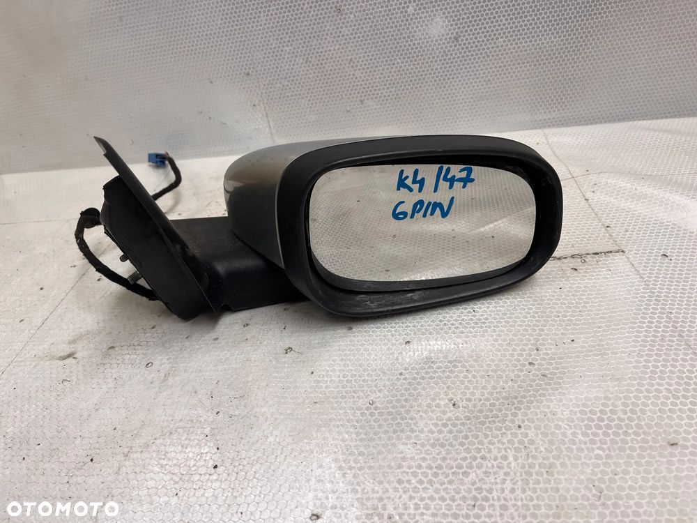 LUSTERKO PRZOD PRZEDNIE ELEKTRYCZNE PRAWE VOLVO S40 V50 CHROM 6PIN - 4