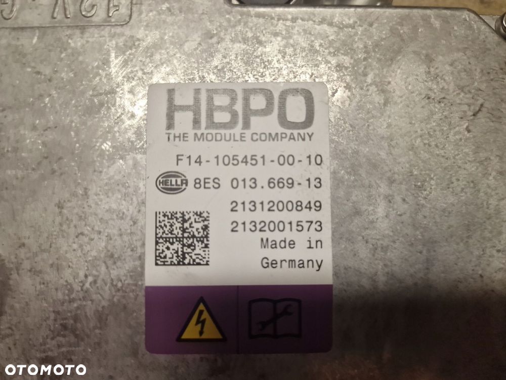 moduł sterownik pcu hbpo f14-105451-00-10 bmw 8 - 2