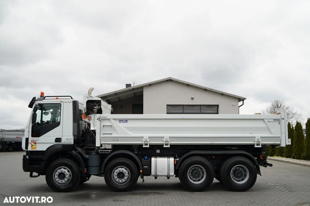 Iveco TRAKKER 450 / 8x4 / BASCULATOR / HYDRODOXY / BORDMATIC / EURO 6 / - 14