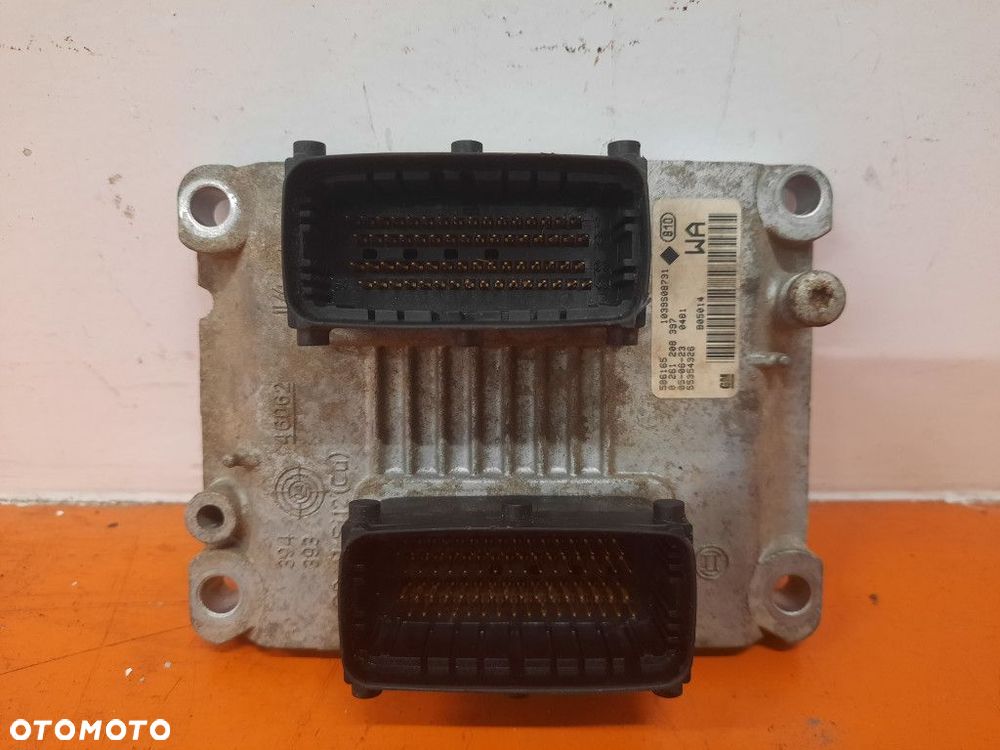 OPEL AGILA 1.0MT 60KM 03-07 KOMPUTER STEROWNIK SILNIKA 1039S08731 - 1