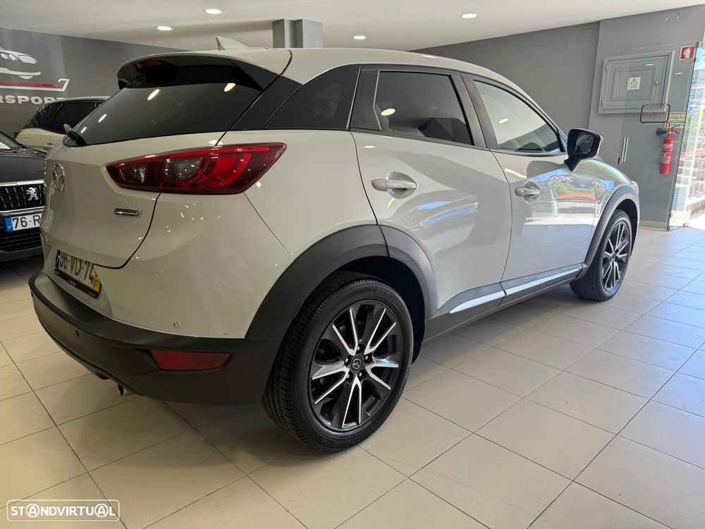 Mazda CX-3 1.5 Sky.Excellence HT Leather White Navi - 3
