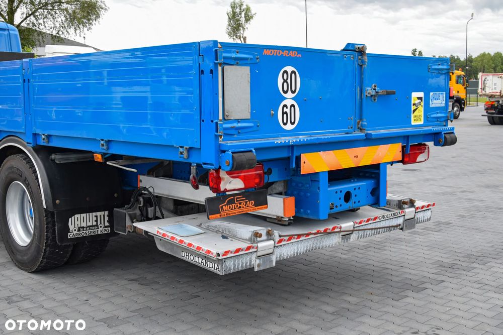 Scania P250 / EURO 6 / SKRZYNIA 7.8 M / WINDA DHOLLANDIA / PODUSZKI NA TYLNEJ OSI / RETARDER / KLIMA / TEMPOMAT / SERWISOWANY / SPROWADZONY - 12