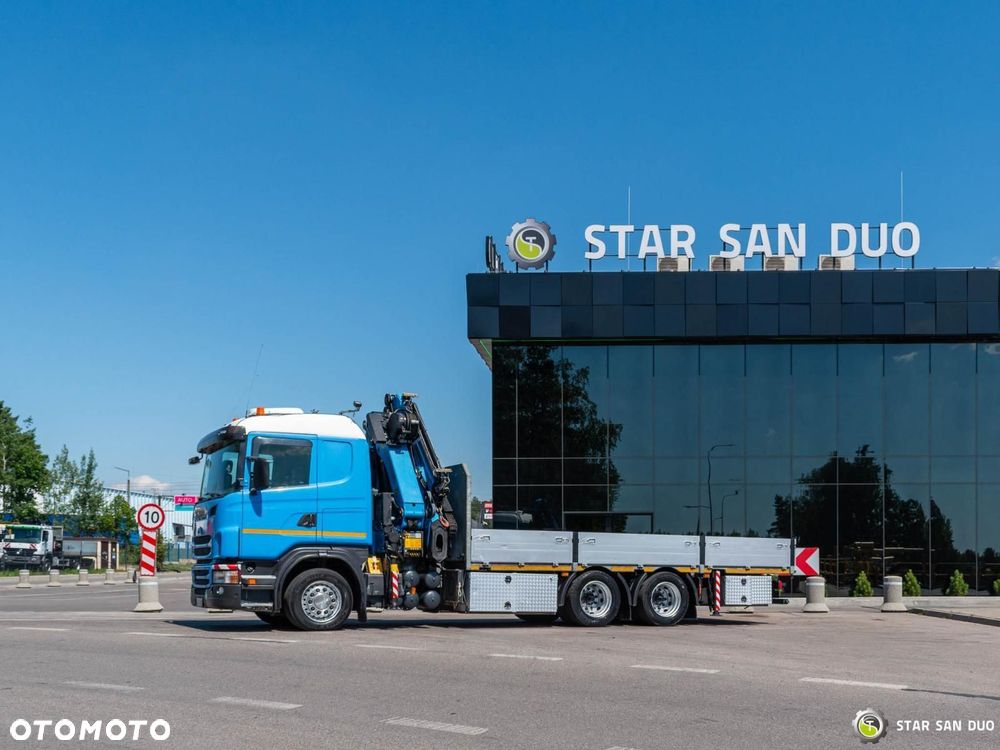 Scania SCANIA G440 6x4 PALFINGER PK 34002 SH Fly Jib Wciągarka Crane - 7
