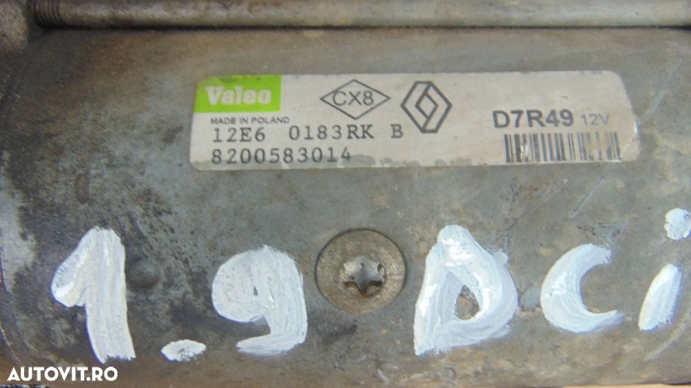 Alternator,compresor,electromotor de Renault megane 2 /1.9 DCI - 7