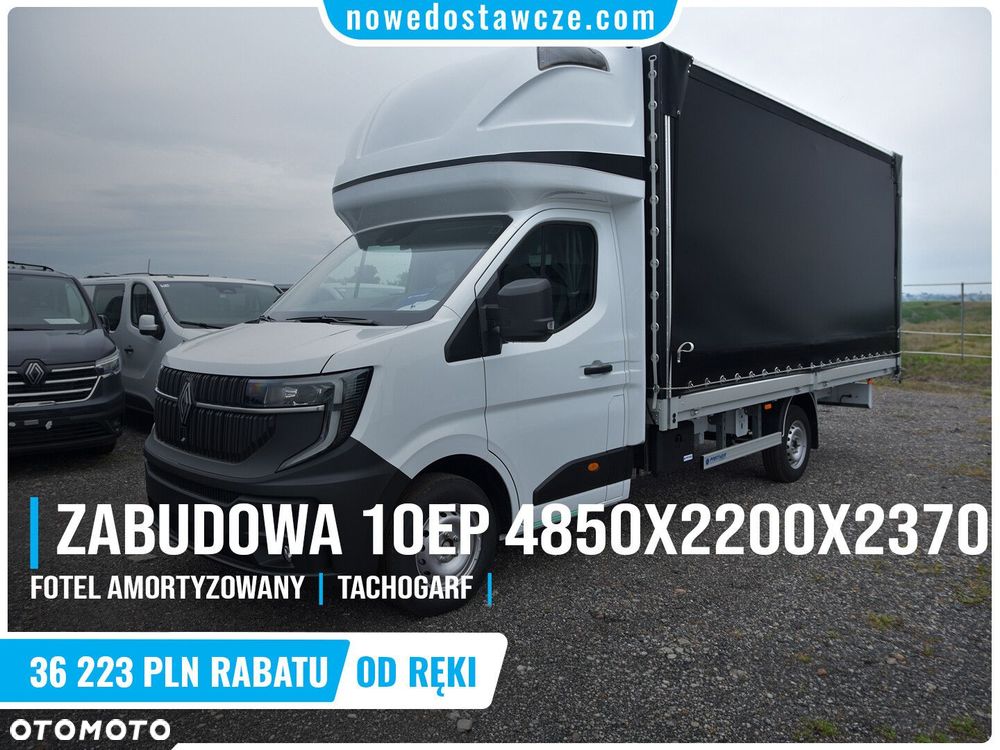 Renault Master 2.0 170KM Plandeka 10EP Zabudowa Międzynarodowa - 2