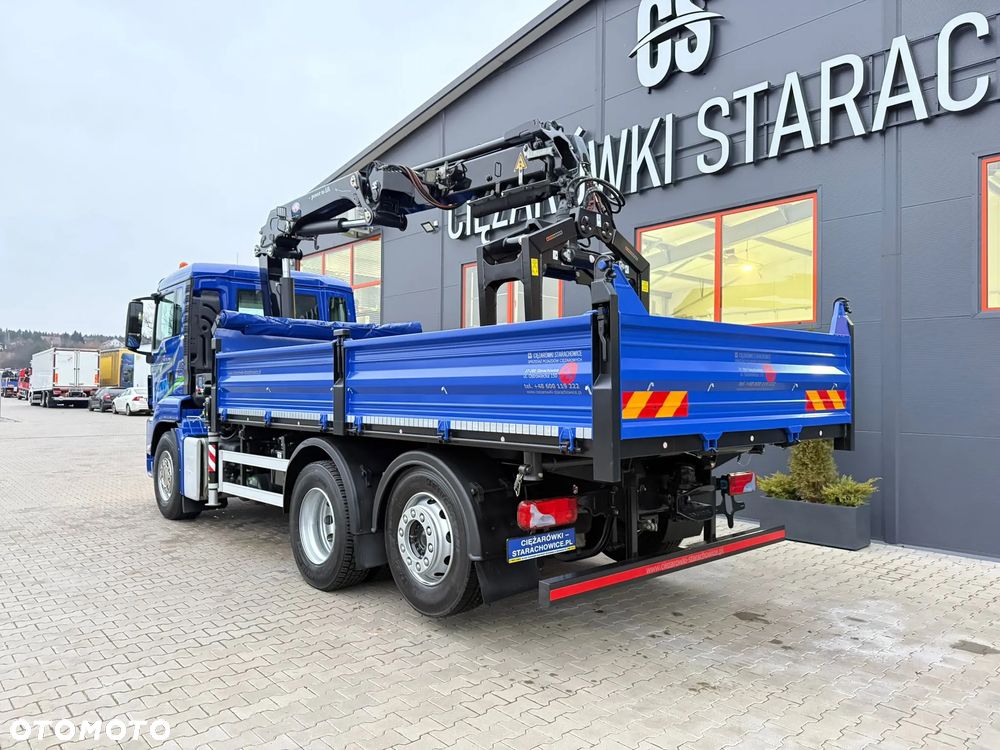 MAN TGM TGS TGX 26.360 // E5 // 6x2 6x4 // WYWROTKA 3-S // HMF 1420 K2 // kipper, krane, crane, żuraw, dźwig, wywrot - 6