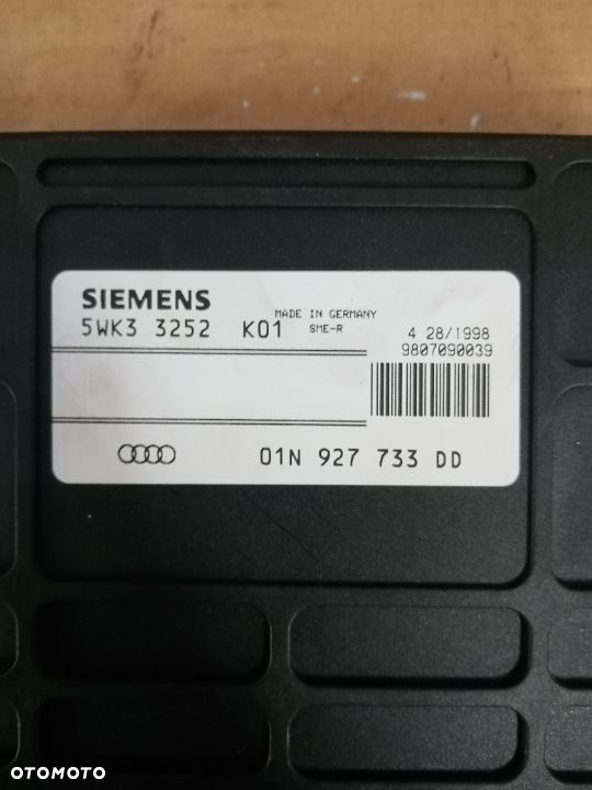 Moduł sterownik skrzyni biegów automat Audi A4 B5 01N927733DD - 4
