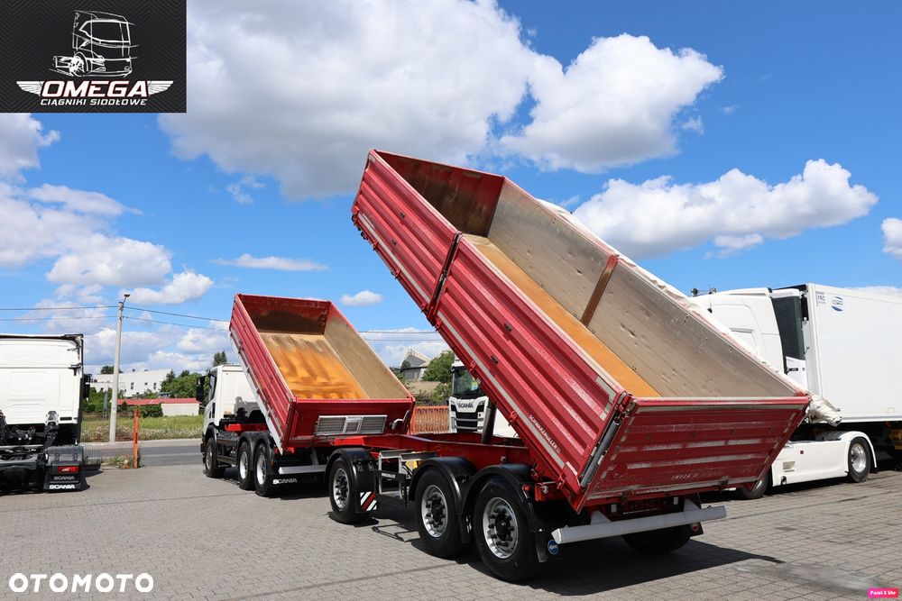Scania P 450 XT / 6X4 /  WYWROTKA + PRZYCZEPA / ZESTAW / - 21