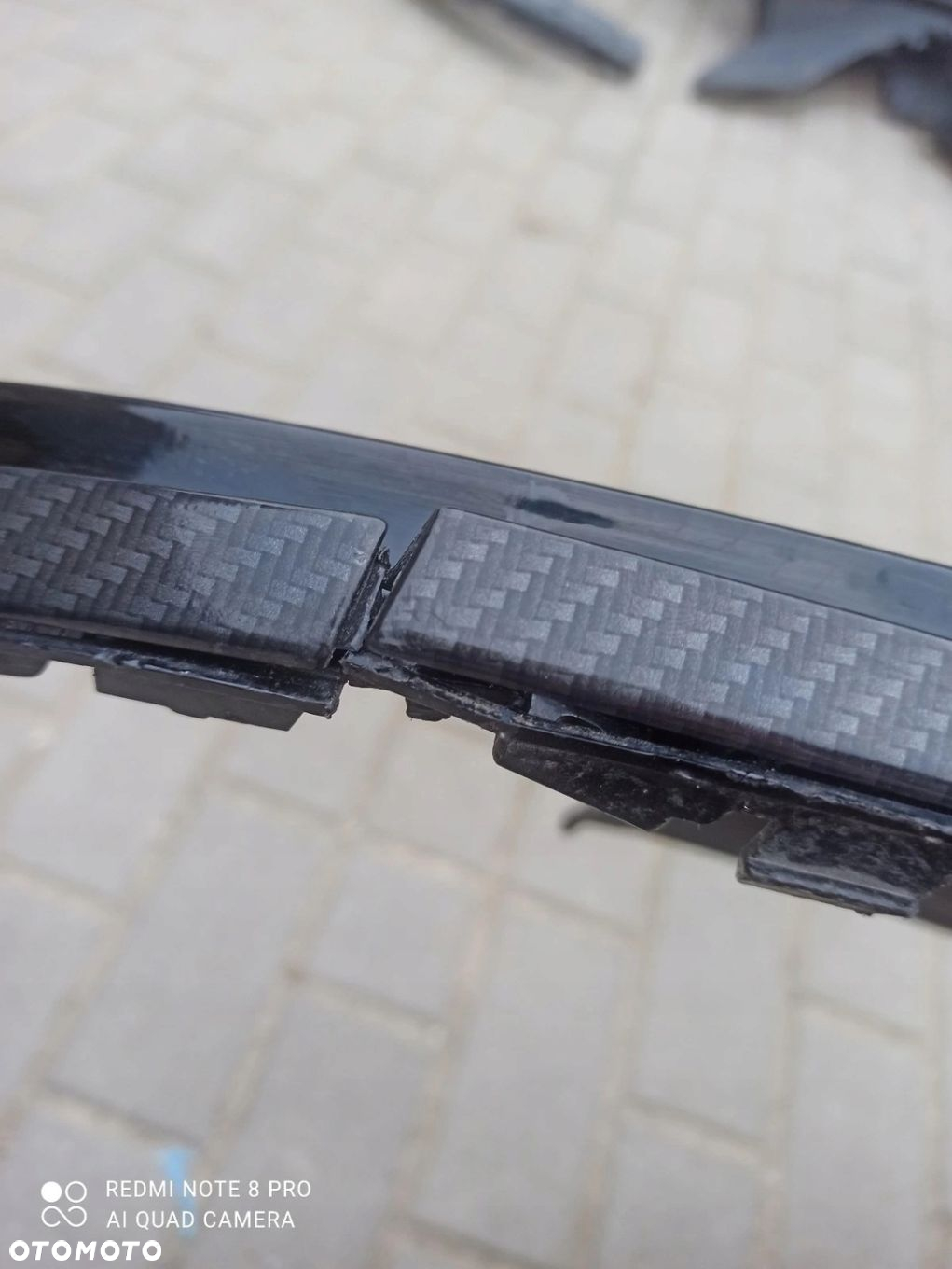 DYFUZOR SPOJLER ZDERZAKA TYŁ AUDI A5 S5 B9 CARBON - 8