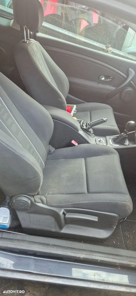 Scaune interior + bancheta reglaj manual Renault Megane 3 2013 coupe / in 2 usi - 6