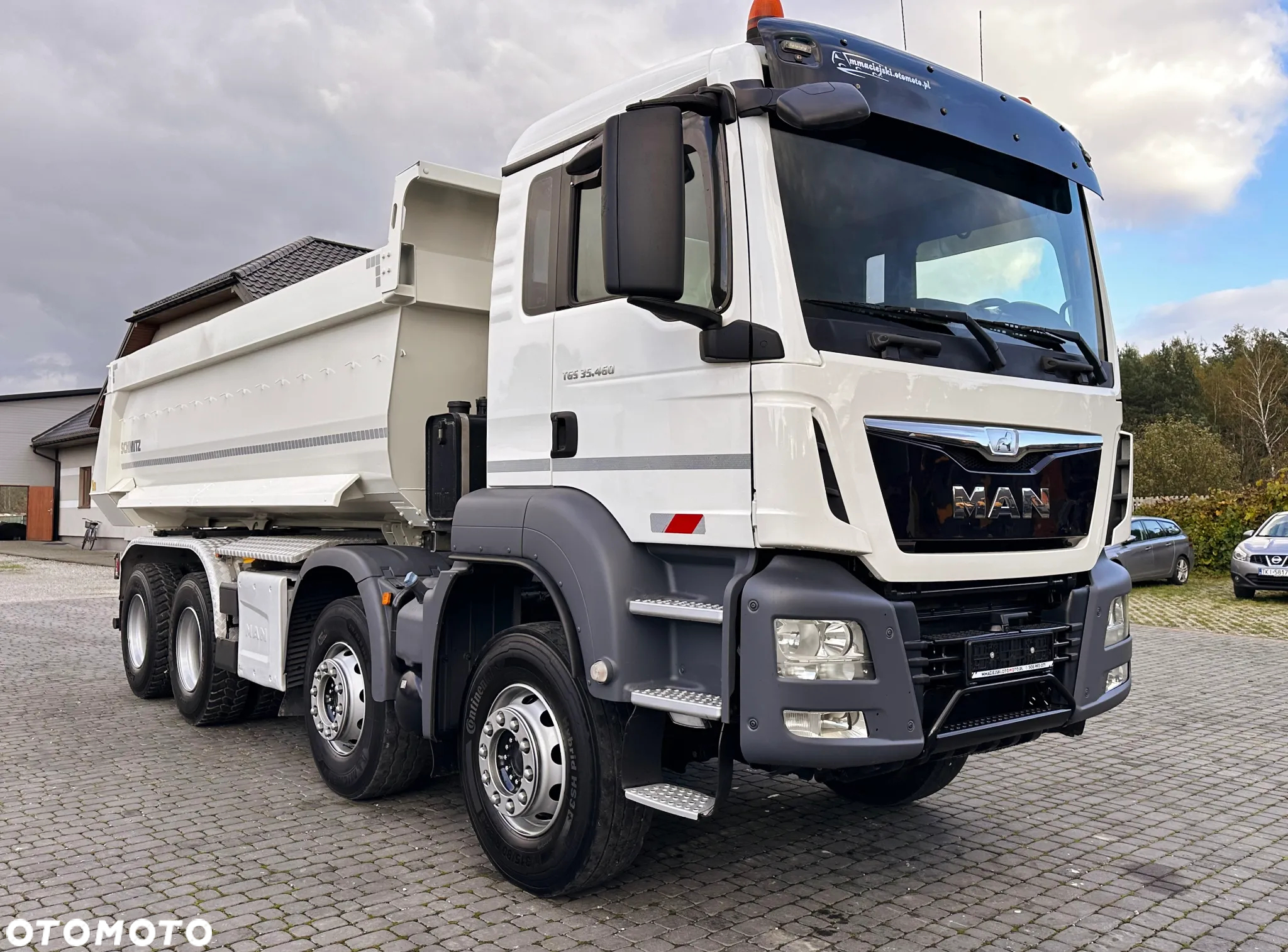 MAN TGS 35.460 8x4 WYWROTKA SCHMITZ MULDA - 20