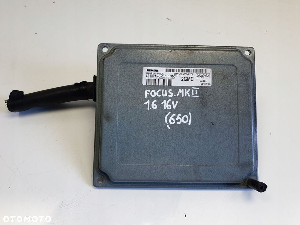 Ford Focus MK2 1.6 16V KOMPUTER 7M51-12A650-AFC - 1