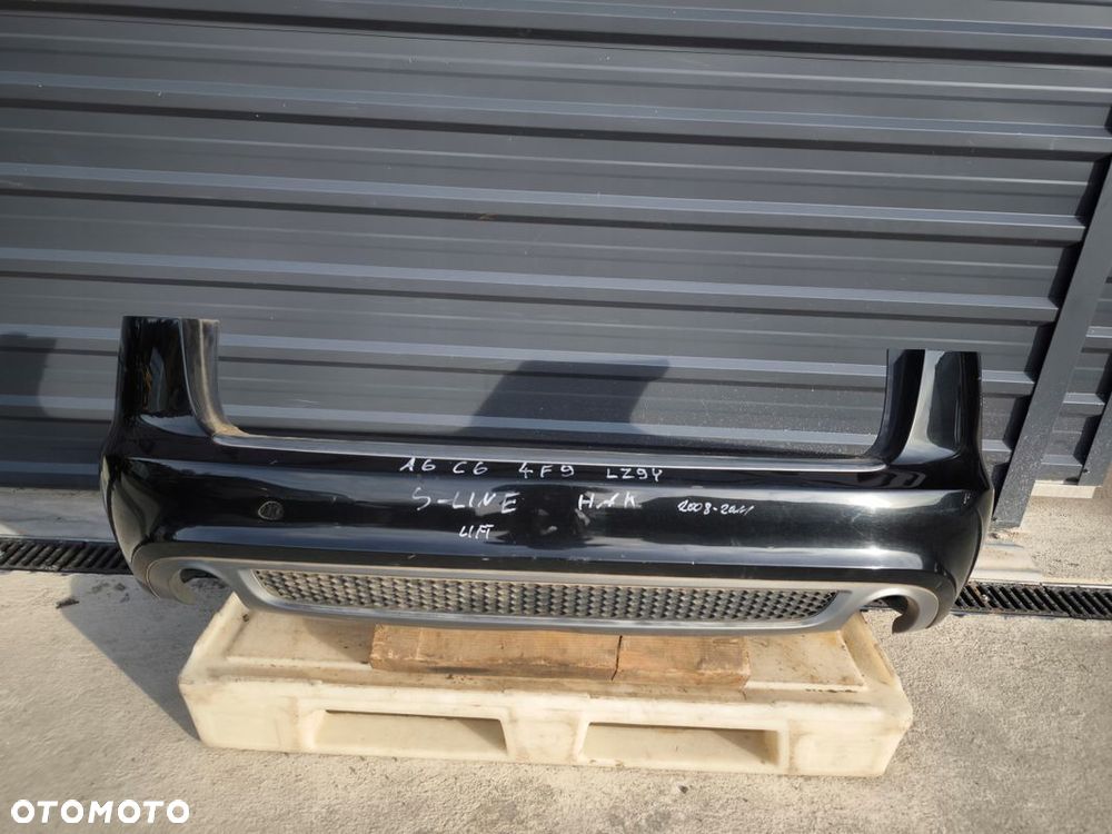 ZDERZAK TYŁ AUDI A6 C6 LIFT LZ9Y S LINE HAK AVANT / KOMBI 2008-2012 ! - 1