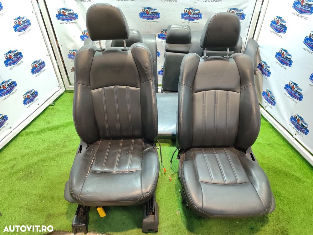 INTERIOR PIELE / SCAUNE REGLARE ELECTRICA+ BANCHETE CHRYSLER 300C CRD 3.0 DIESEL 2009 / BERLINA 2006-2010 + INCALZIRE SCAUNE - 1