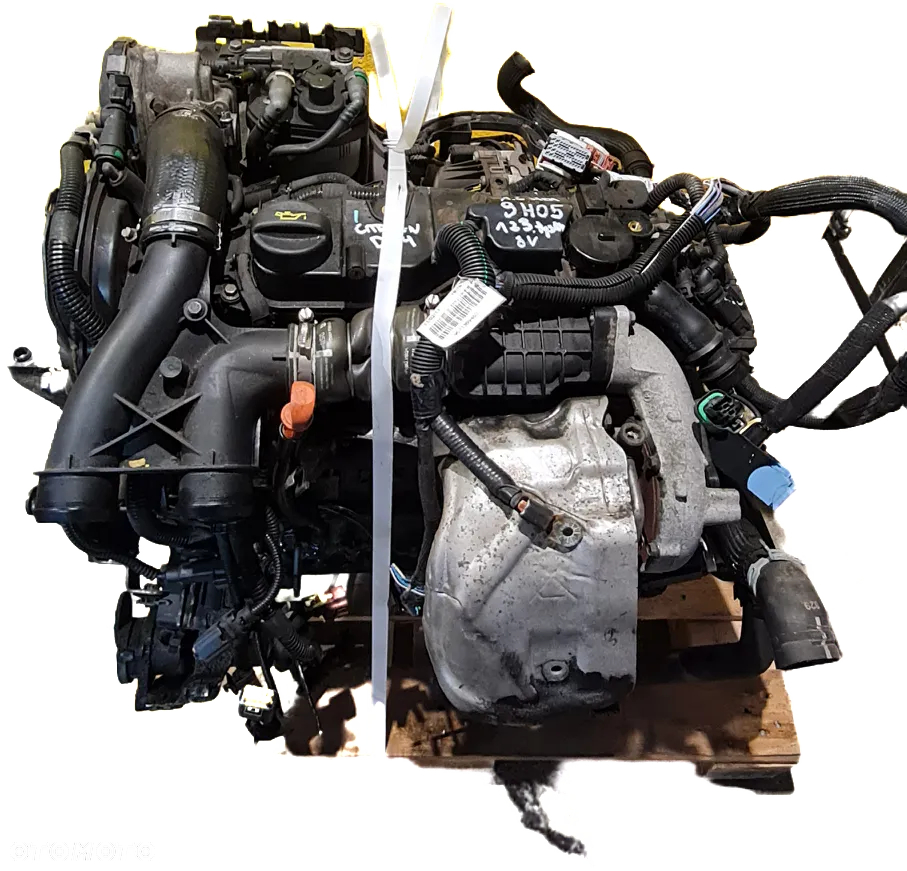 CITROEN PEUGEOT FORD VOLVO 1.6 E-HDI EURO 5 SILNIK KOMPLETNY 9HR 9H05 - 9