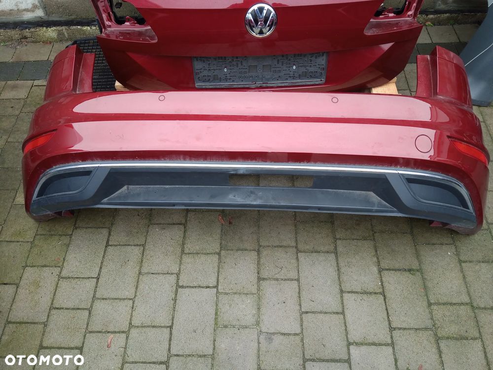 VW Golf 7 sportsvan zderzak tylny  LA3R - 10