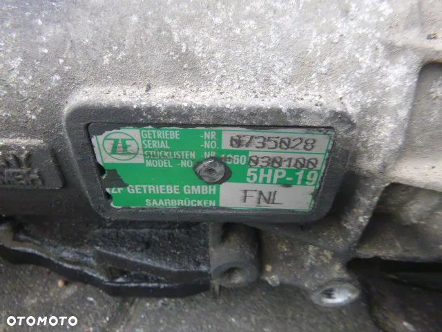 AUTOMATYCZNA SKRZYNIA BIEGÓW VOLKSWAGEN PASSAT B5 FL 2.5 TDI FNL - 13