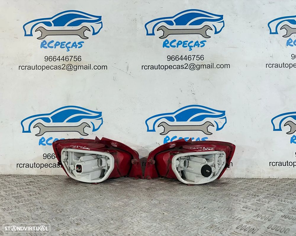 .Conjunto Farolins Led Tras Traseiro Direito Esquerdo Seat Ibiza 6J 5 Portas 6J4945096H 6J4945095G 2008 - 2017 - 5