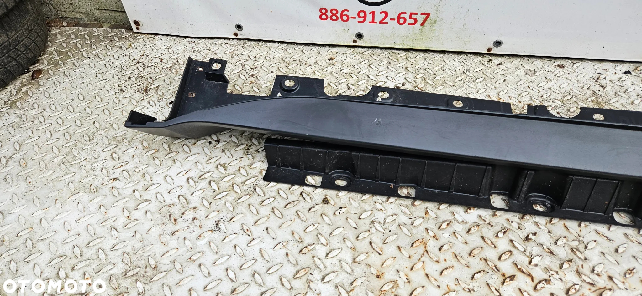 BMW X6 E71 Listwa progowa prawa Próg prawy 7176234 - 22