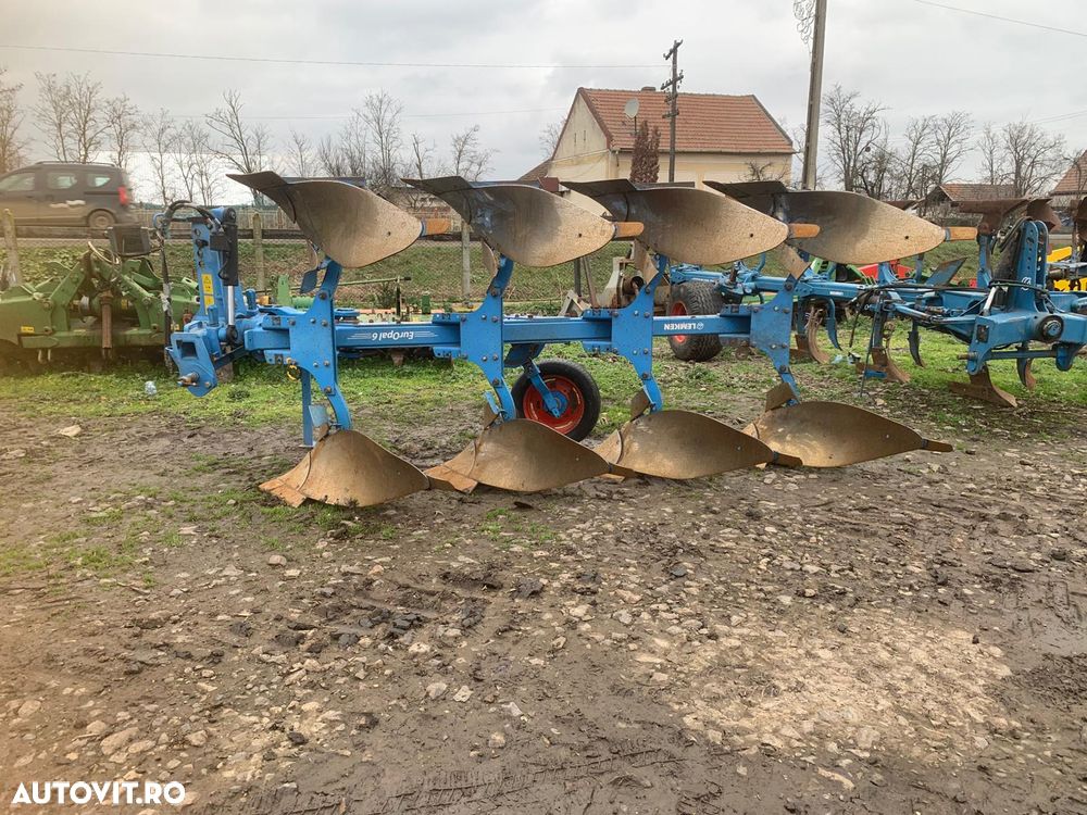 Lemken EurOpal 6 cu 4 trupite - 1