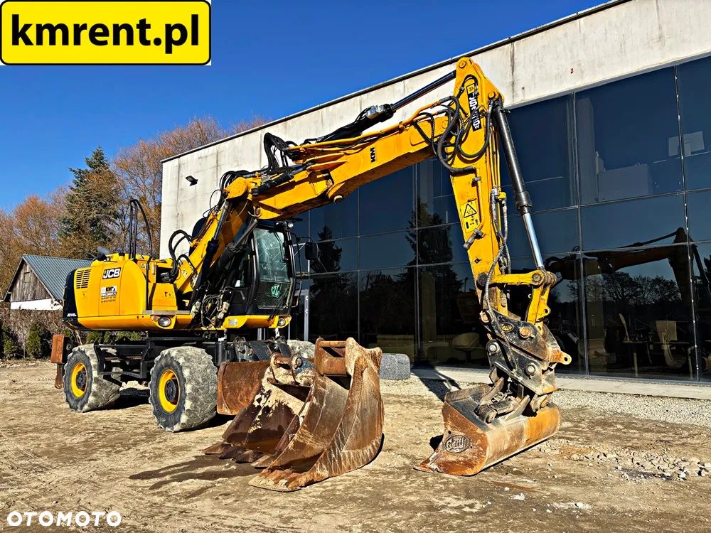 JCB JS 145 WTT4 I KOPARKA KOŁOWA 2016R. | S 130 160 313 315 CAT KOMATSU PW 140 - 7