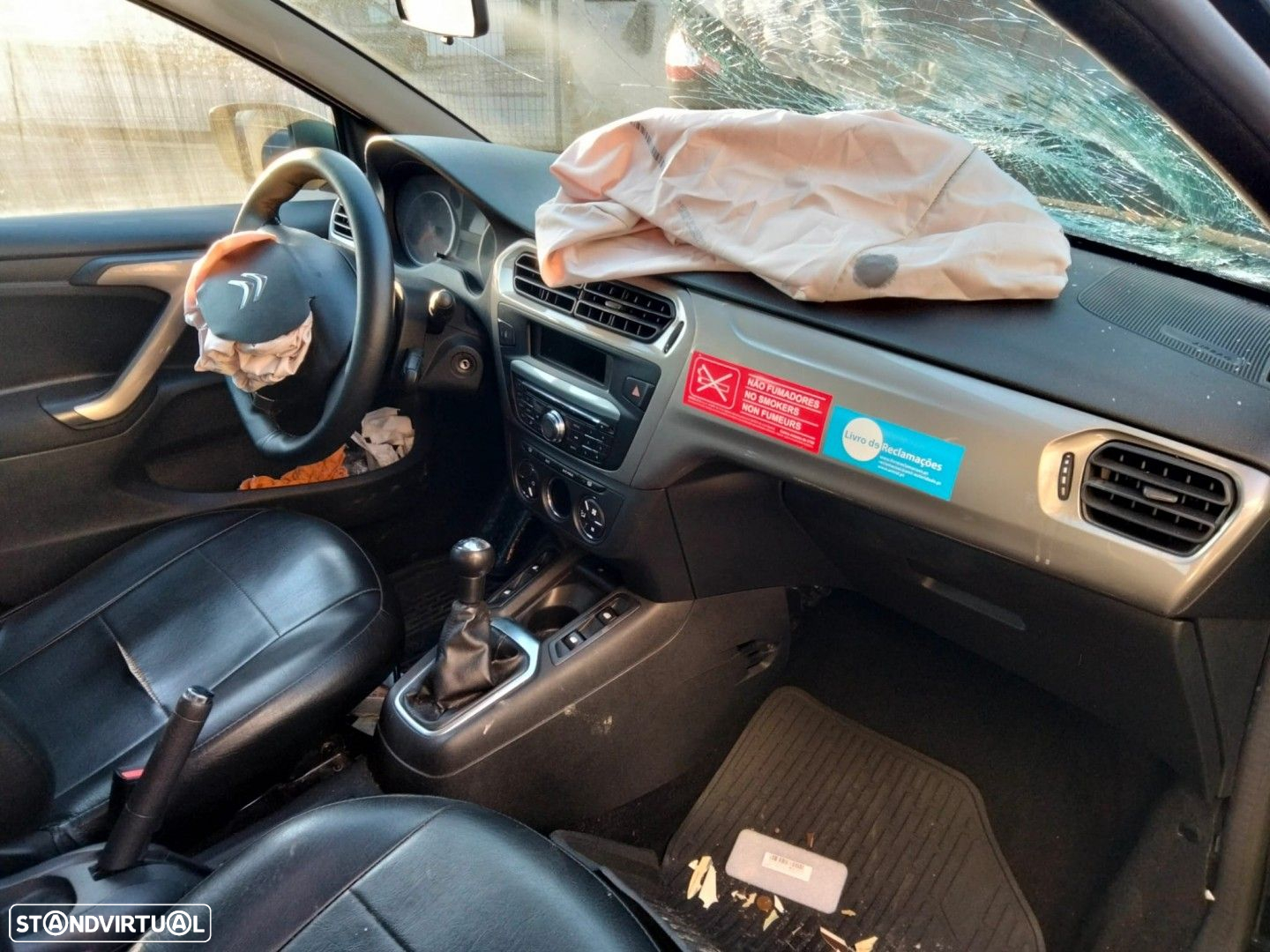Citroen C-Elysée 1.6 HDI de 2015 disponível para peças 9HJ 9HP - 9