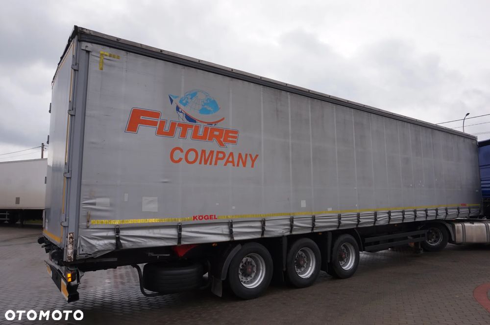 Kögel S24 VARIOS PÓŁMEGA Naczepa Ciężąrowa, Osie Saf – Bęben, Podnoszona Oś, 2016 rok - 3