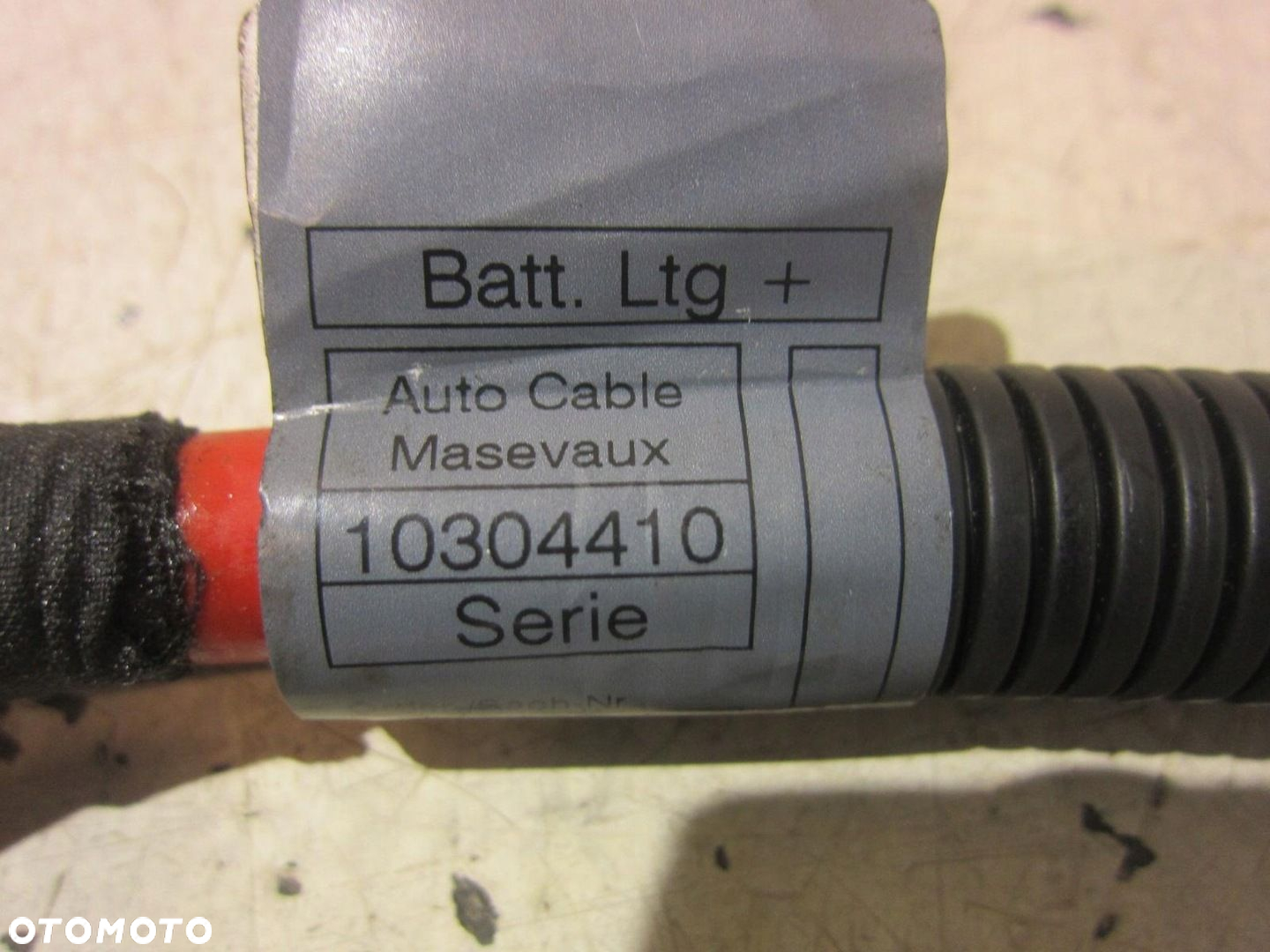 BMW X5 E70 X6 E71 KABEL PLUSOWY KLEMA NABÓJ KLEMA PIROTECHNICZNA  9217004 - 6