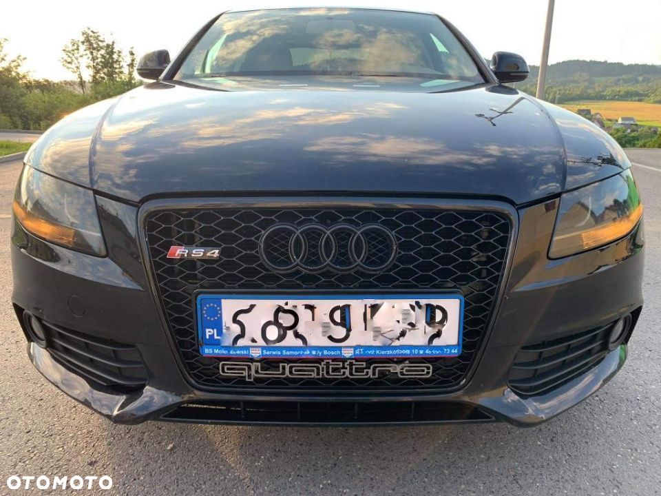 Logo Emblemat QUATTRO Napis 100% Stal Nierdzewna AUDI Gril Atrapa - 18