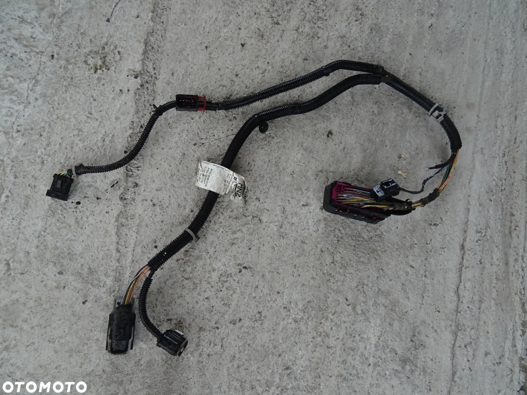 INSTALACJA WIĄZKA ELEKTRYCZNA KOMORY SILNIKA Z18XER SKRZYNI AUTOMAT AF17 OPEL ASTRA H CABRIO TWINTOP - 2